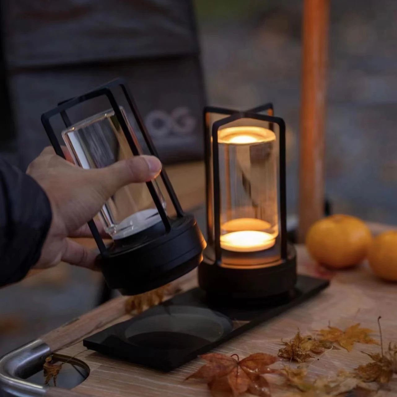 Soluna - Rechargeable Touch LED Table Lantern